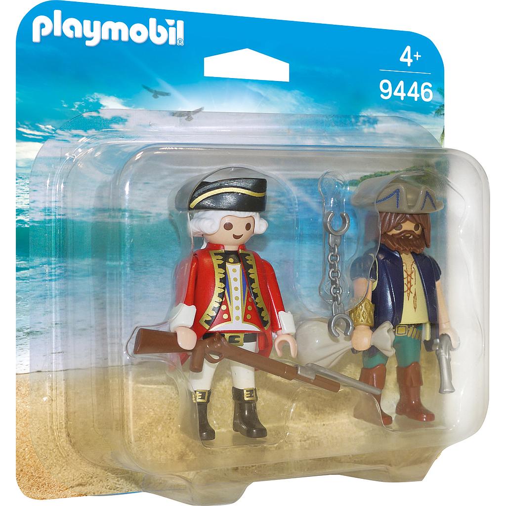 PLAYMOBIL® 9446 - Duo Pack Pirat und Soldat
