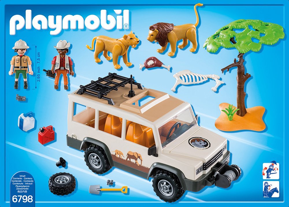 PLAYMOBIL 6798 - Safari-Geländewagen mit Seilwinde