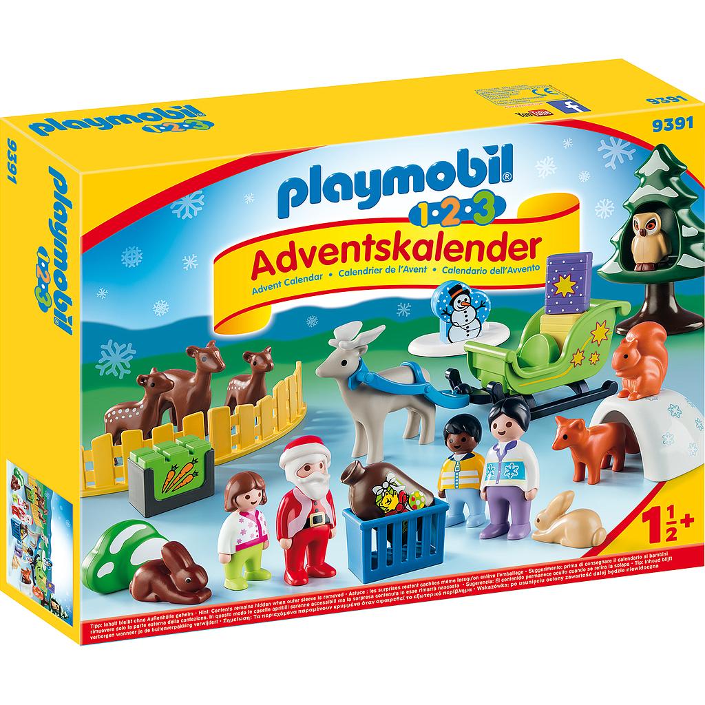 PLAYMOBIL® 9391 - 1.2.3 Adventskalender &quot;Waldweihnacht der Tiere&quot;