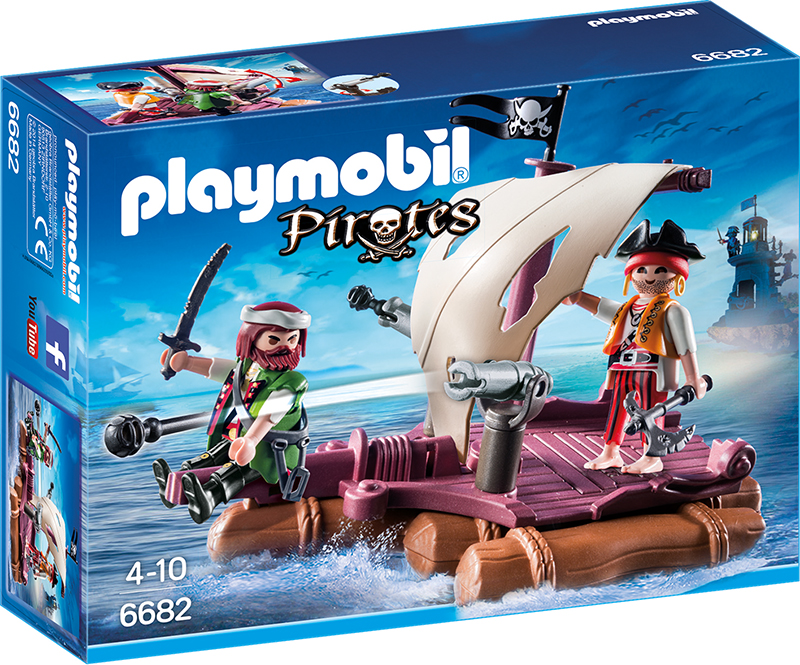 PLAYMOBIL® 6682 - Piratenfloß