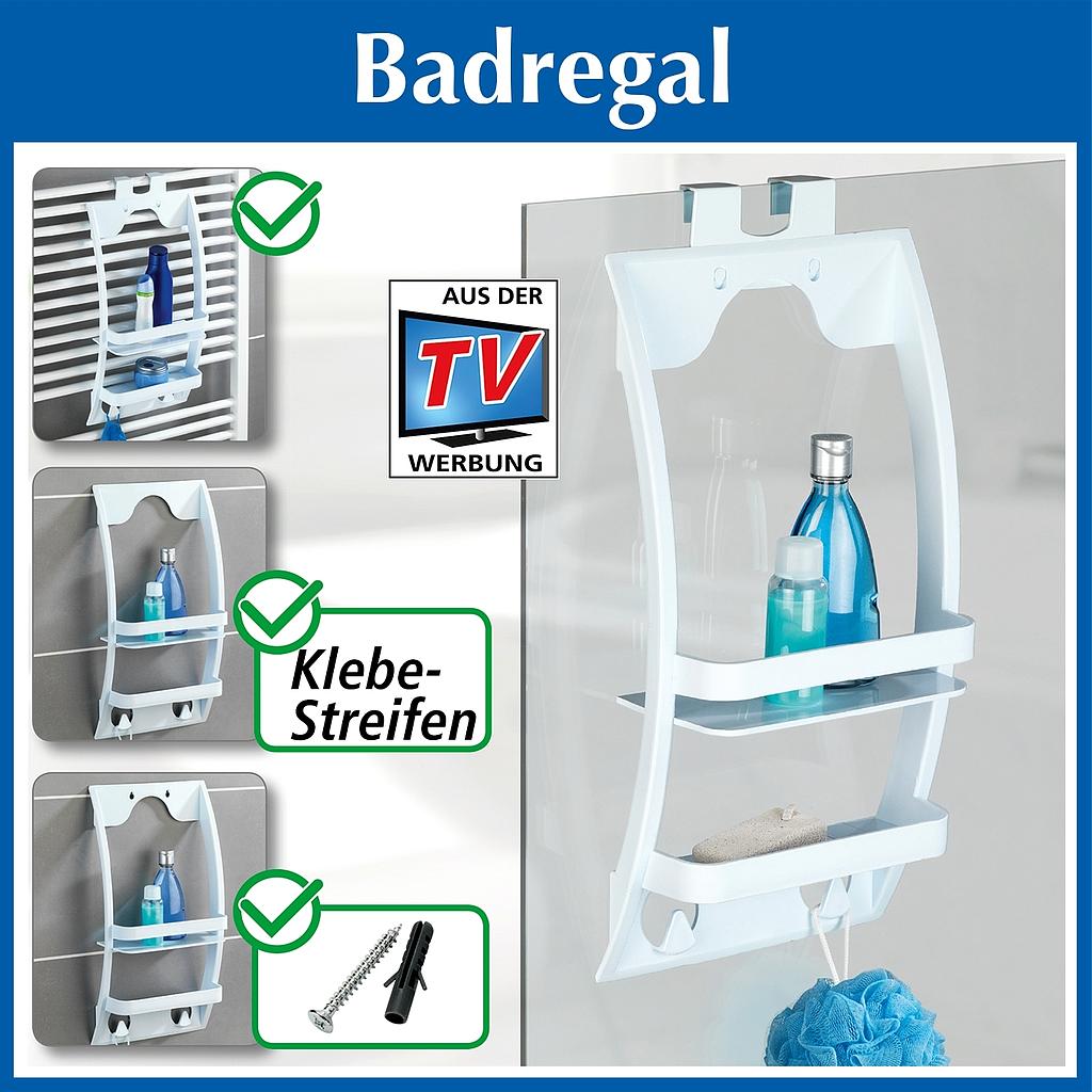 WENKO® 8409500 - Badregal Universal