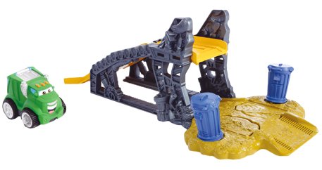 Hasbro - Tonka 97821 -  Chuck &amp; Friends Stunt Spielset mit Rampe