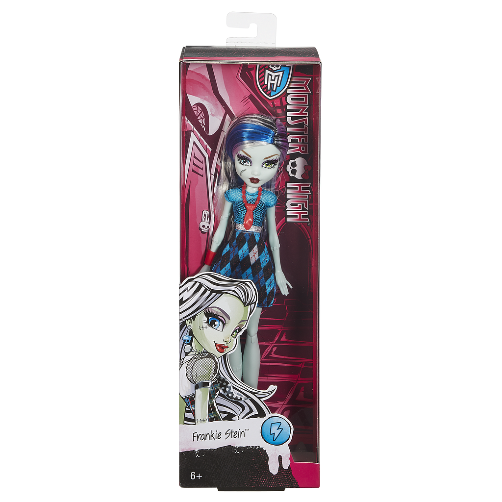 Mattel Monster High DKY20 - Modepuppe, Frankie Stein, bunt
