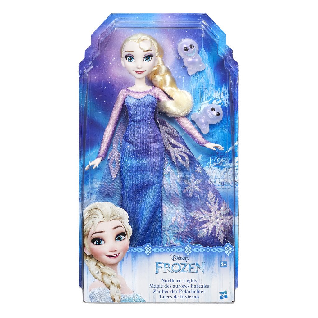 Hasbro Disney Die Eiskönigin B9201ES0 - Zauber der Polarlichter Elsa und Schneechen