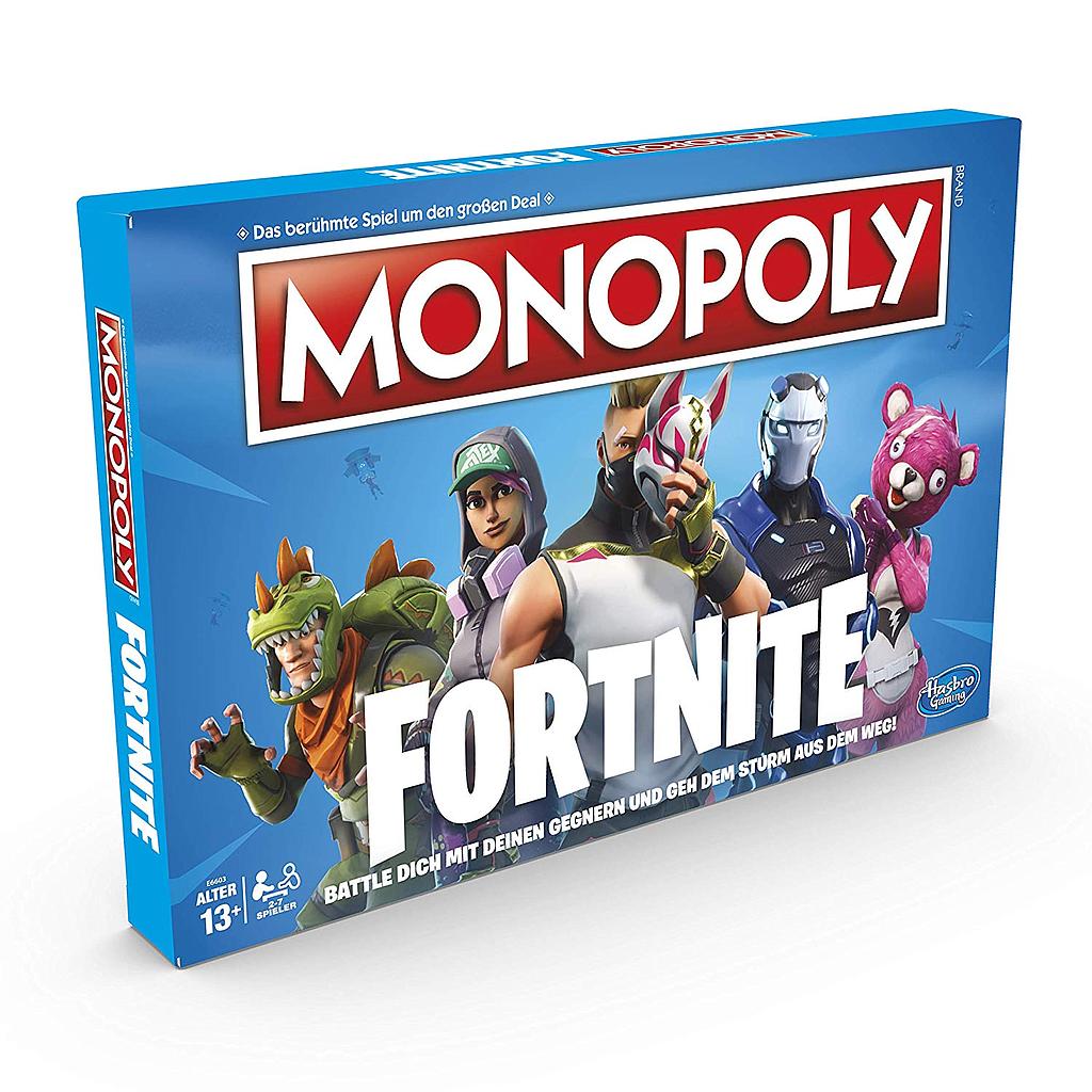 Hasbro Monopoly E6603100 Monopoly Fortnite Edition Germean Version