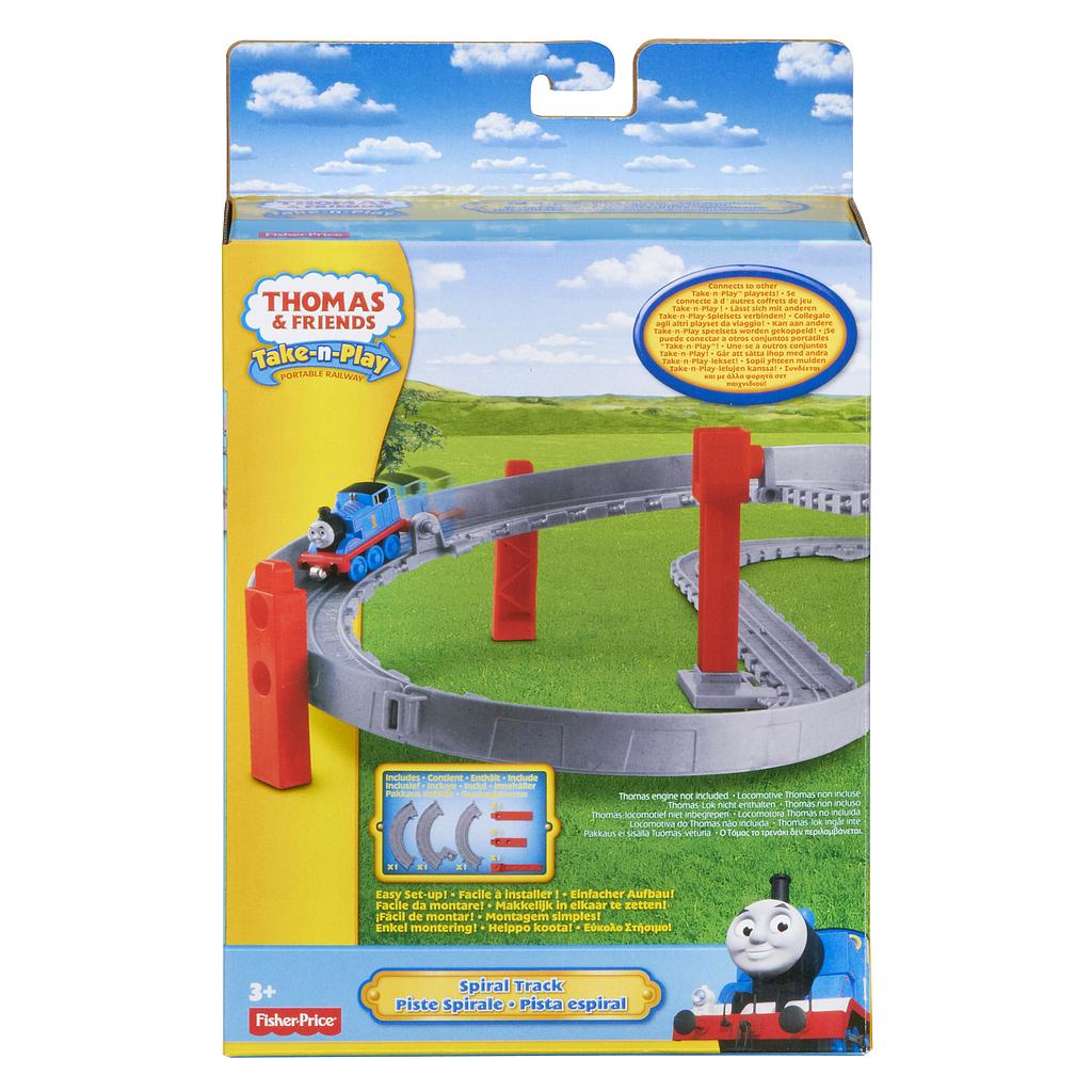 Mattel Y3277 - Thomas &amp; Friends Take-n-play Spiral Track