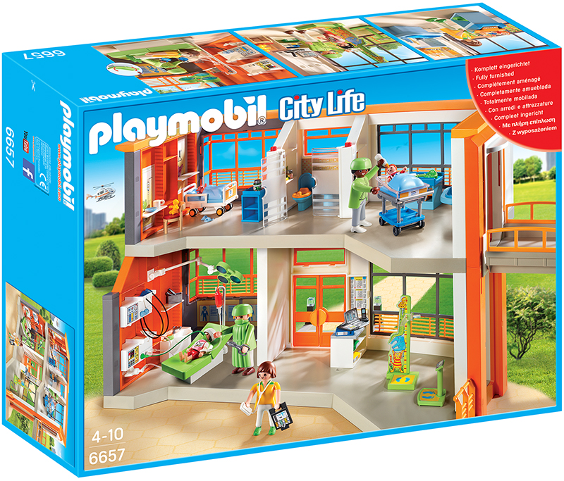 PLAYMOBIL® 6657 - Kinderklinik mit Einrichtung