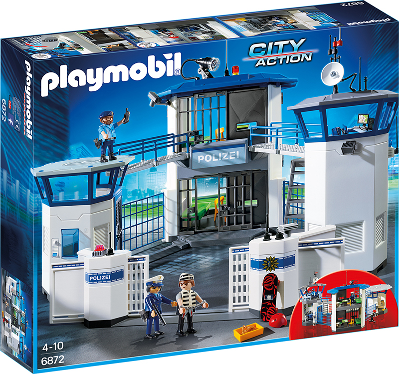 PLAYMOBIL® 6872 - Polizei-Kommandozentrale mit Gefängnis