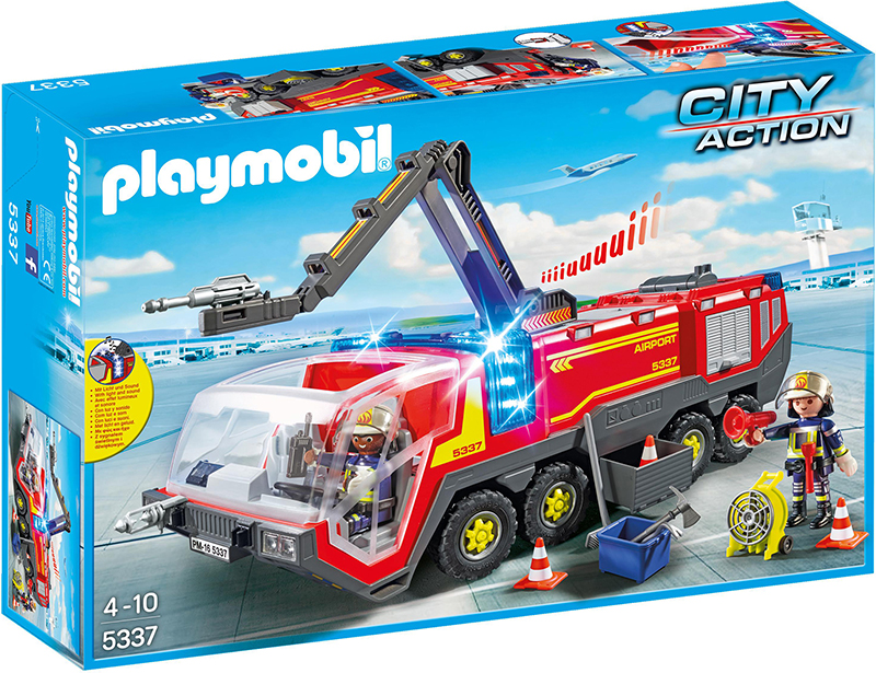 PLAYMOBIL® 5337 - Flughafenlöschfahrzeug mit Licht und Sound