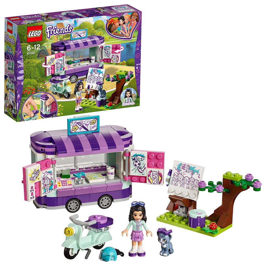 LEGO® Friends Heartlake 41332 - Emmas rollender Kunstkiosk