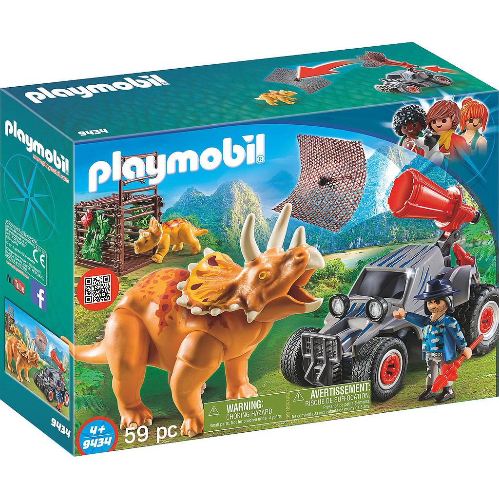 PLAYMOBIL® 9434 - Offroader mit Dino-Fangnetz