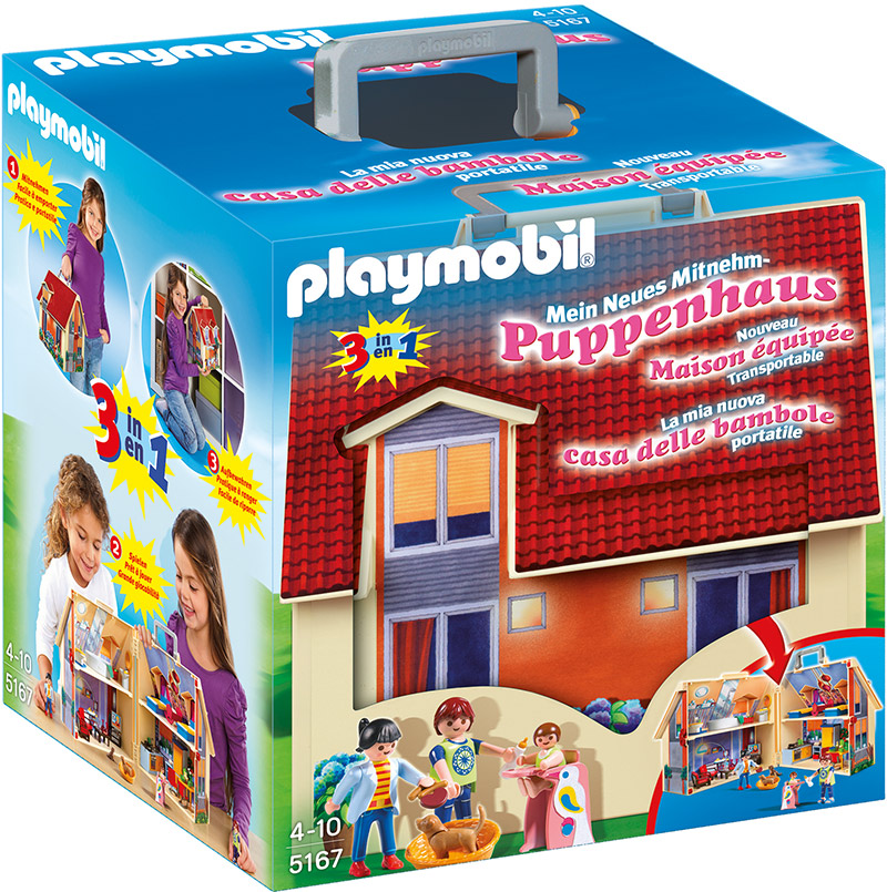PLAYMOBIL® 5167 - Neues Mitnehm-Puppenhaus