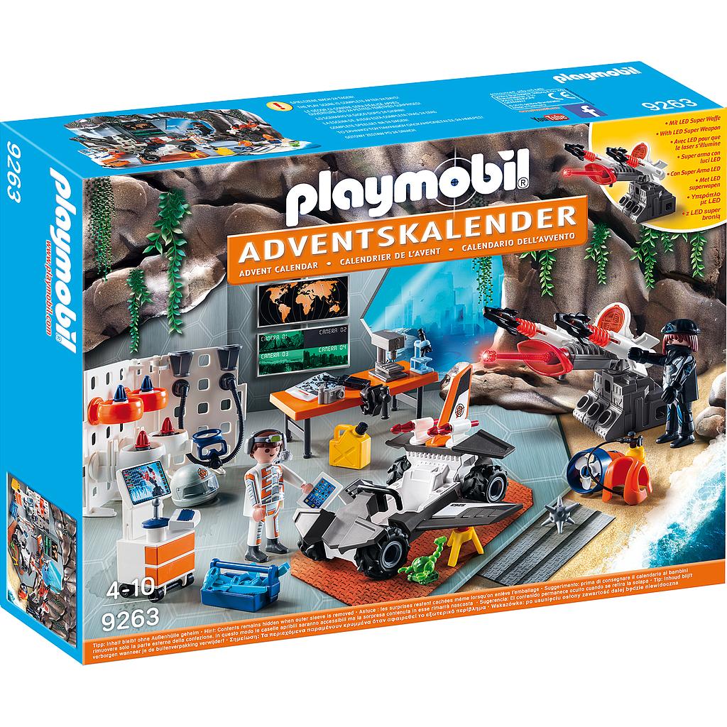 PLAYMOBIL® 9263 - Adventskalender &quot;Spy Team Werkstatt&quot;