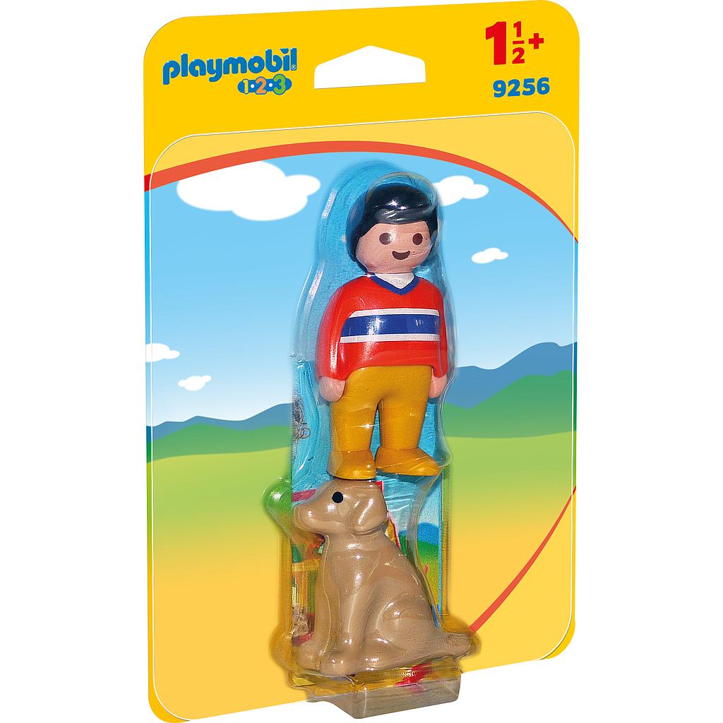 PLAYMOBIL® 9256 - Mann mit Hund