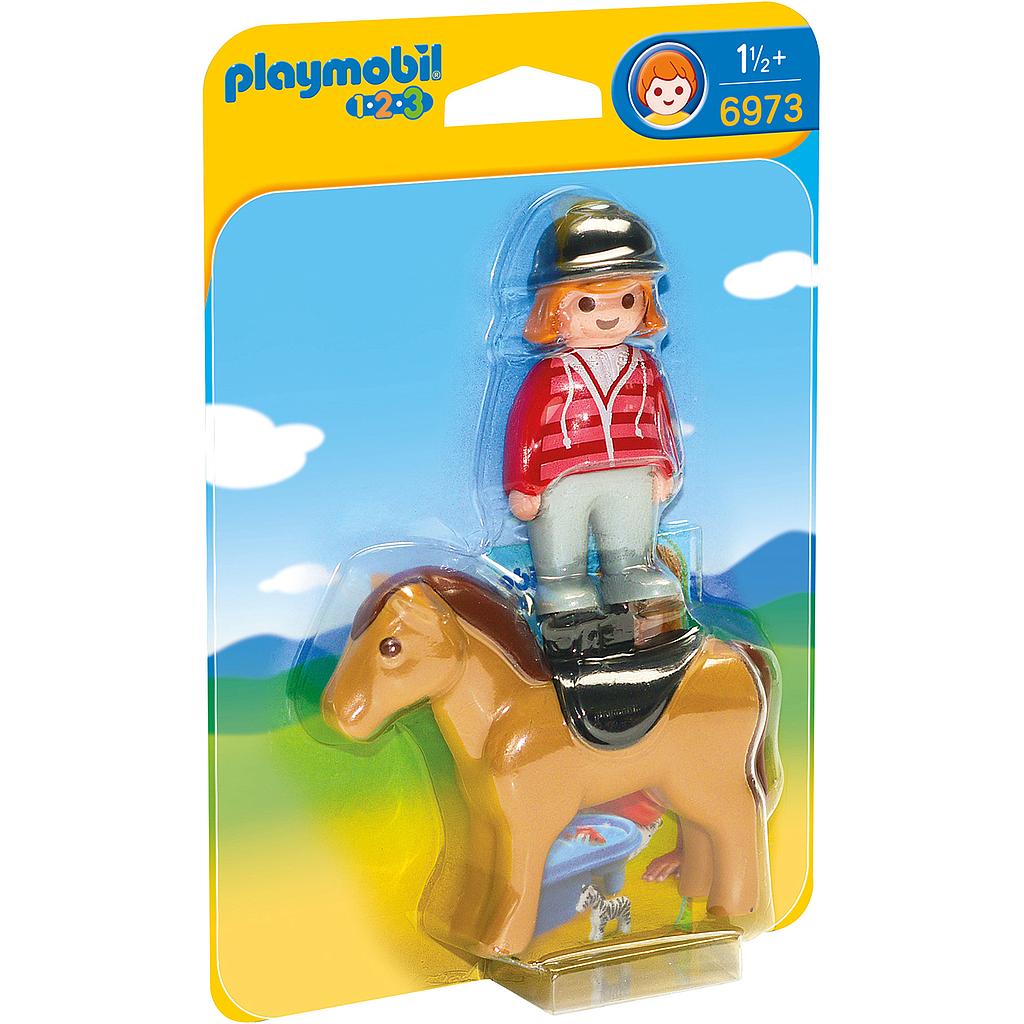 PLAYMOBIL® 6973 - Reiterin mit Pferd