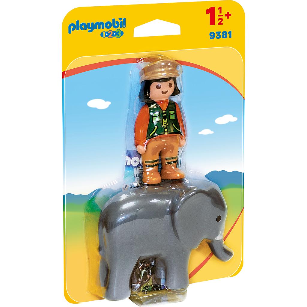 PLAYMOBIL® 9381 - Tierpflegerin mit Elefant