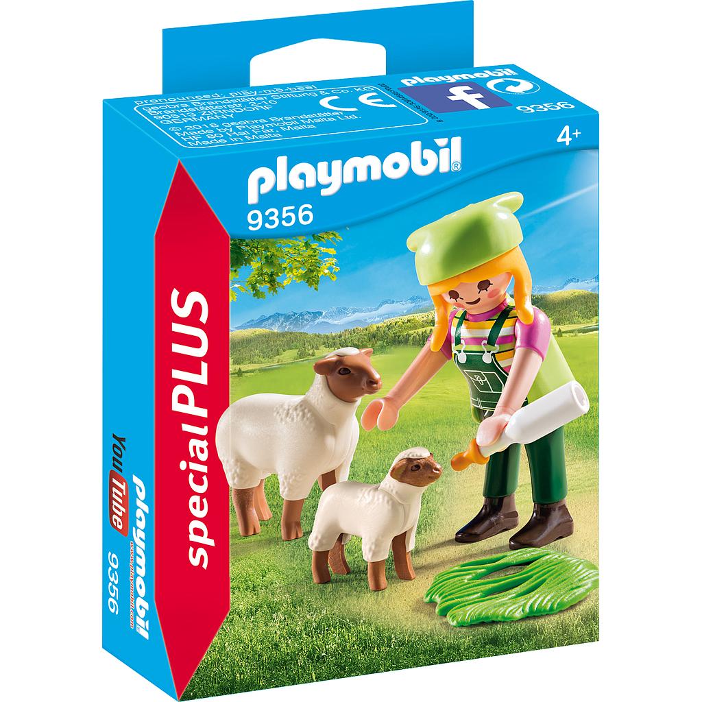 PLAYMOBIL® 9356 - Bäuerin mit Schäfchen
