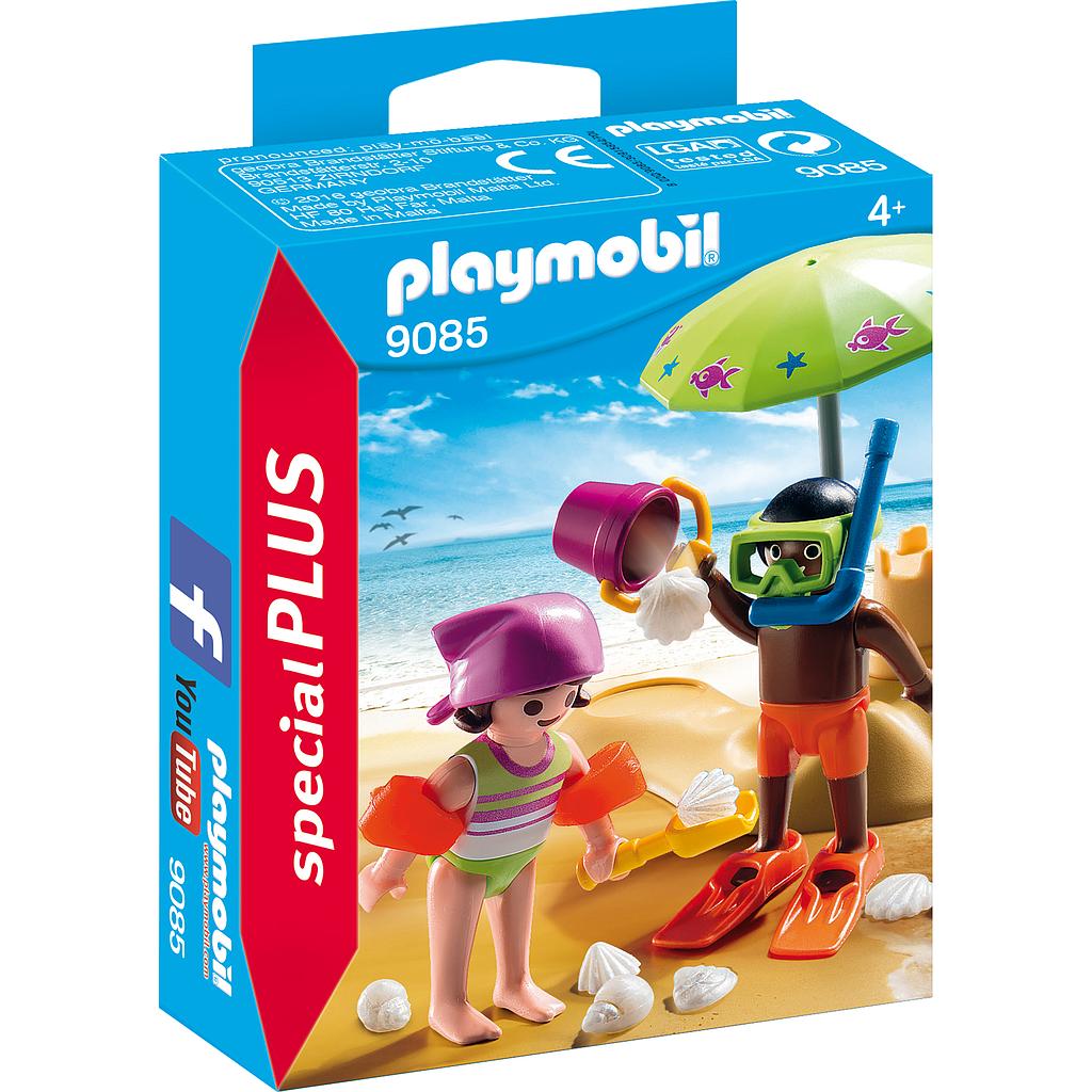 PLAYMOBIL® 9085 - Kids mit Sandburg