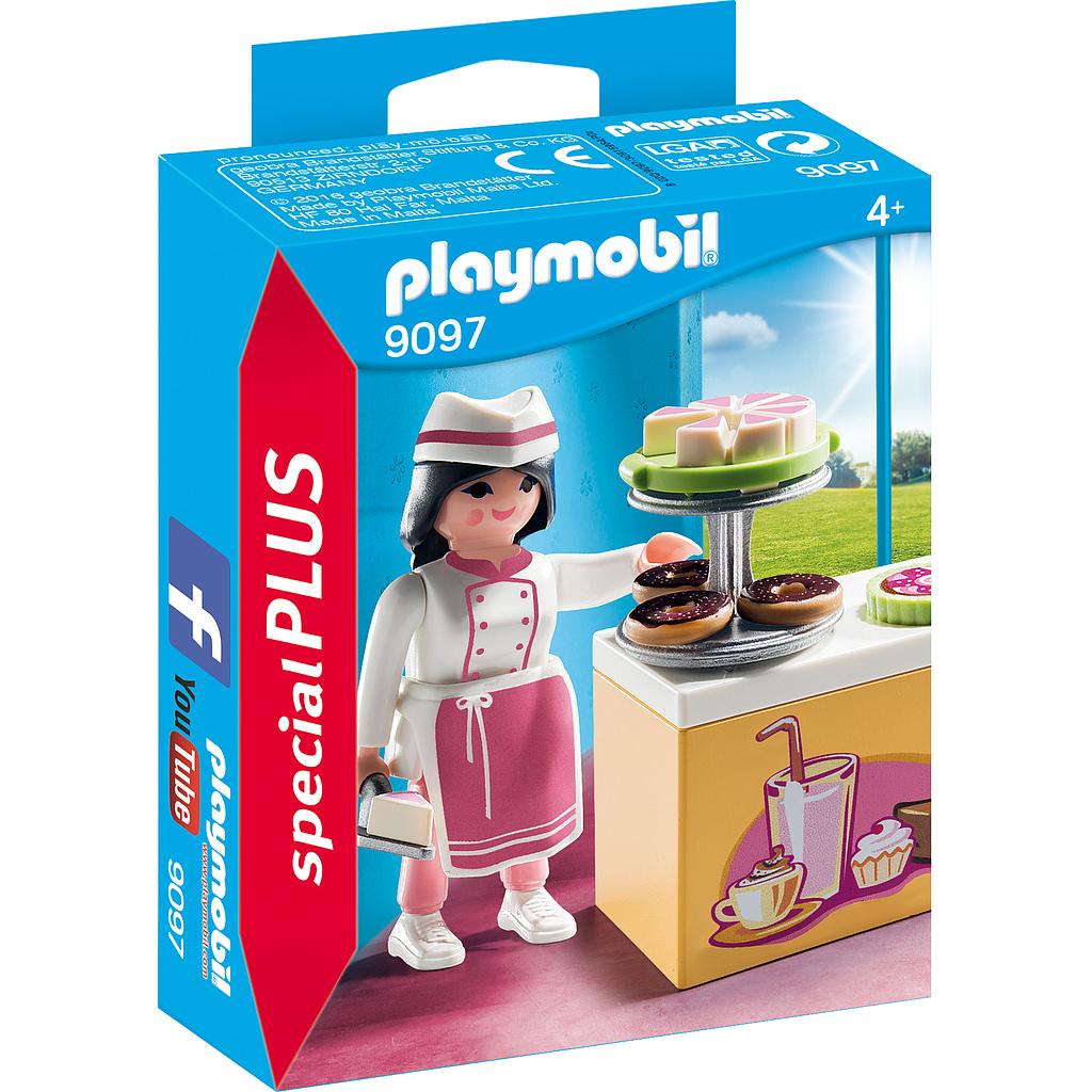 PLAYMOBIL® 9097 - Konditorin mit Kuchentheke