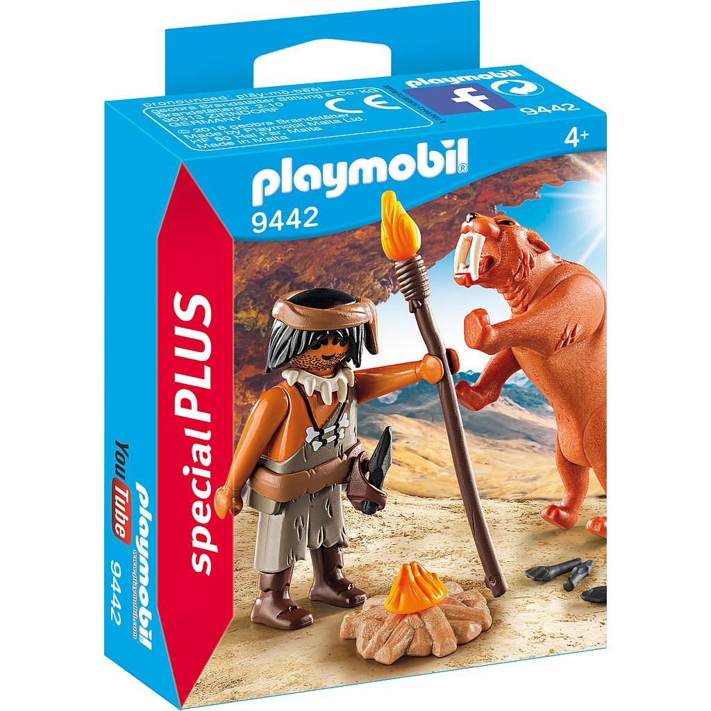 PLAYMOBIL® 9442 - Neandertaler mit Säbelzahntiger