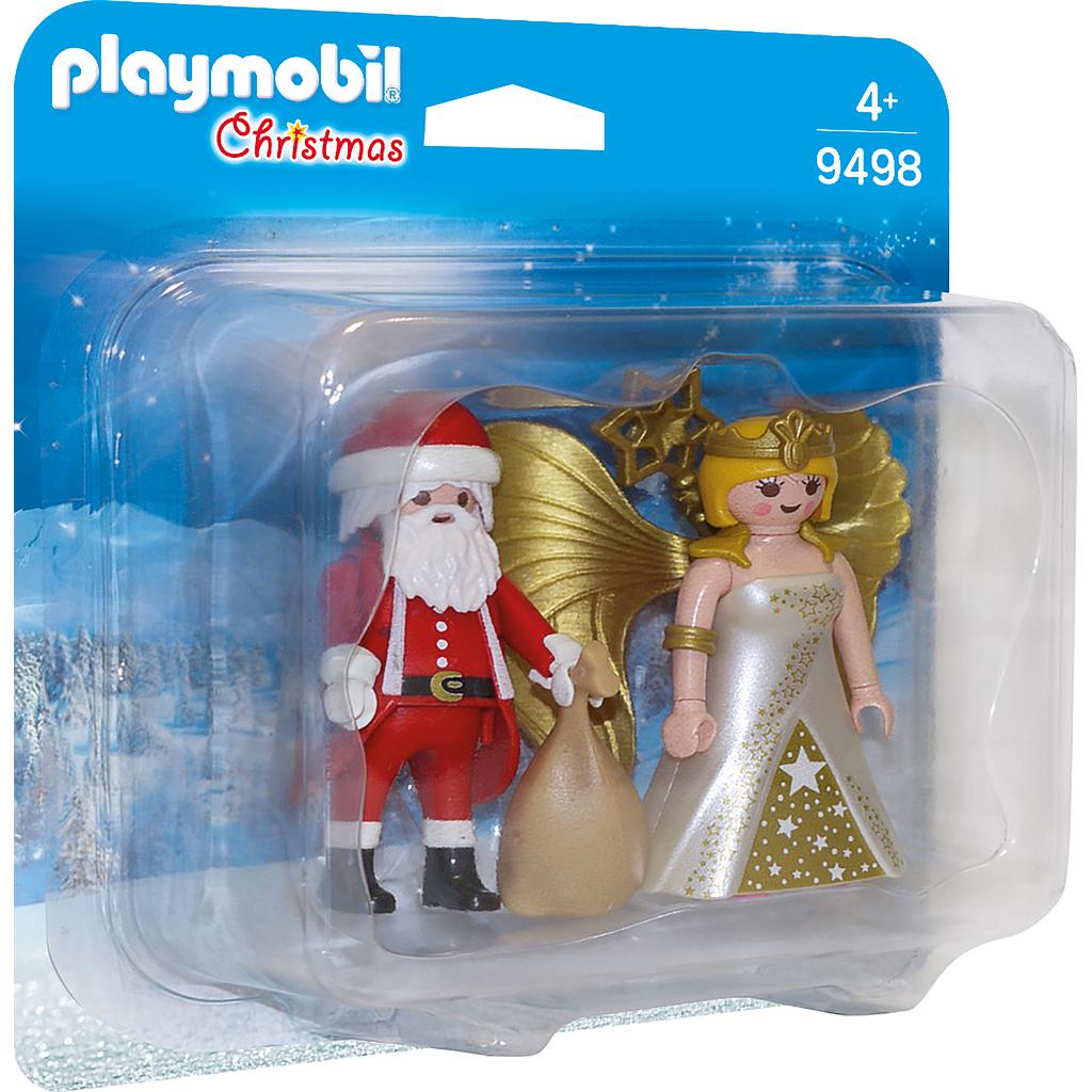PLAYMOBIL® 9498 - Duo Pack Weihnachtsmann und Engel