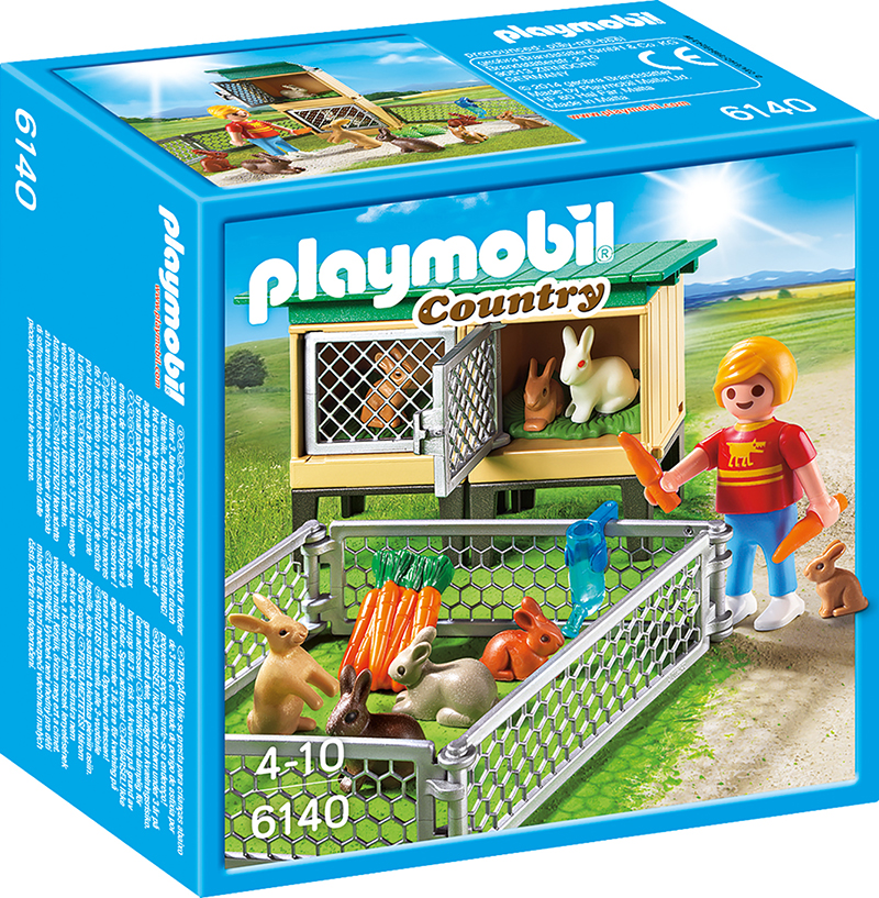 PLAYMOBIL® 6140 - Hasenstall mit Freigehege