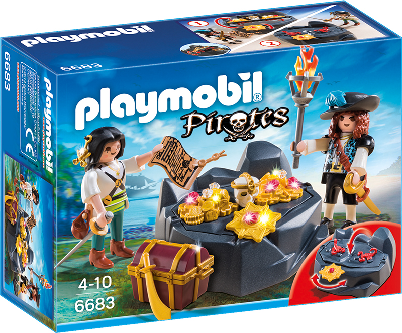 PLAYMOBIL® 6683 - Piraten-Schatzversteck