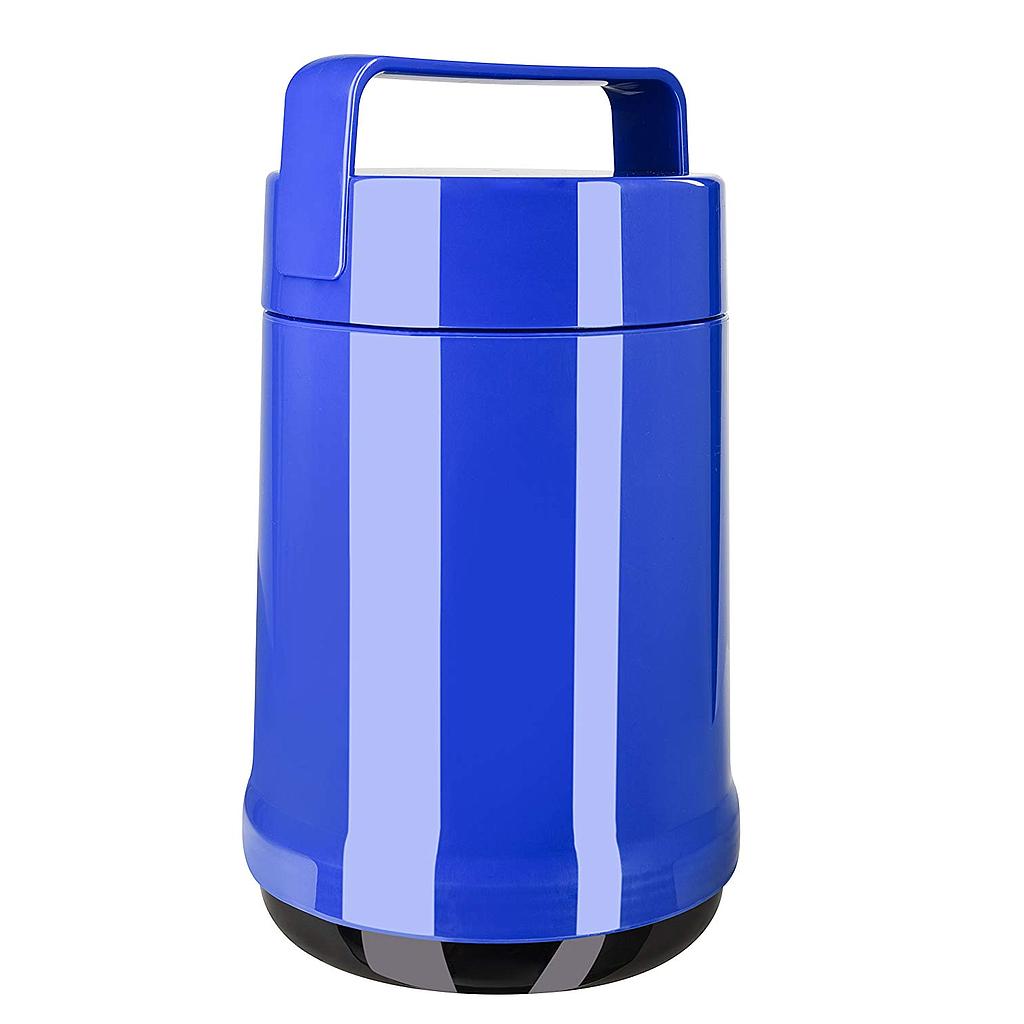 Emsa 514535 - Isolier-Speisegefäß &quot;ROCKET&quot;, 1,4 Liter, Mit 2 Speiseeinsätzen, 100% dicht, Blau