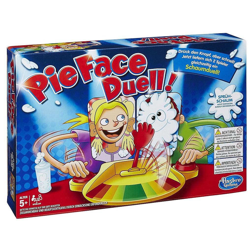 Hasbro Spiele C0193100 - Pie Face Duell Spiel, Partyspiel