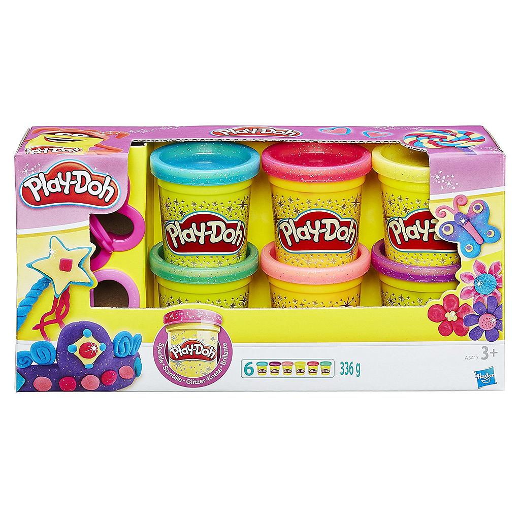 Hasbro Play-Doh A5417EU6 - Glitzerknete, Knete