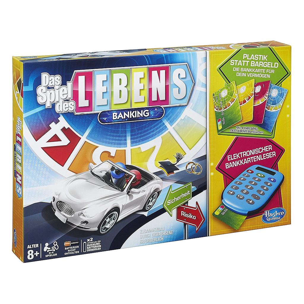 Hasbro Spiele A6769398 - Das Spiel des Lebens Banking, Familienspiel