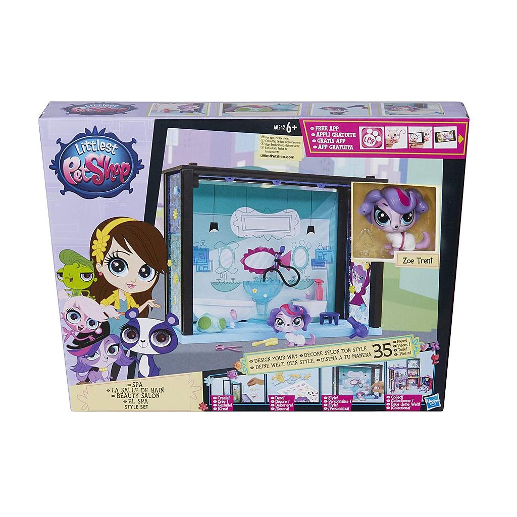 Hasbro A8542ES0 - Littlest Pet Shop kleine Tierchenwelt Spa Style Set