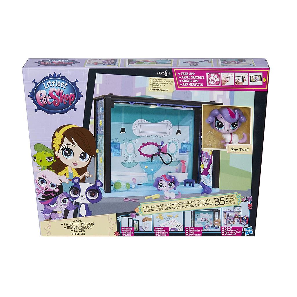 Hasbro A8542ES0 - Littlest Pet Shop kleine Tierchenwelt Spa Style Set