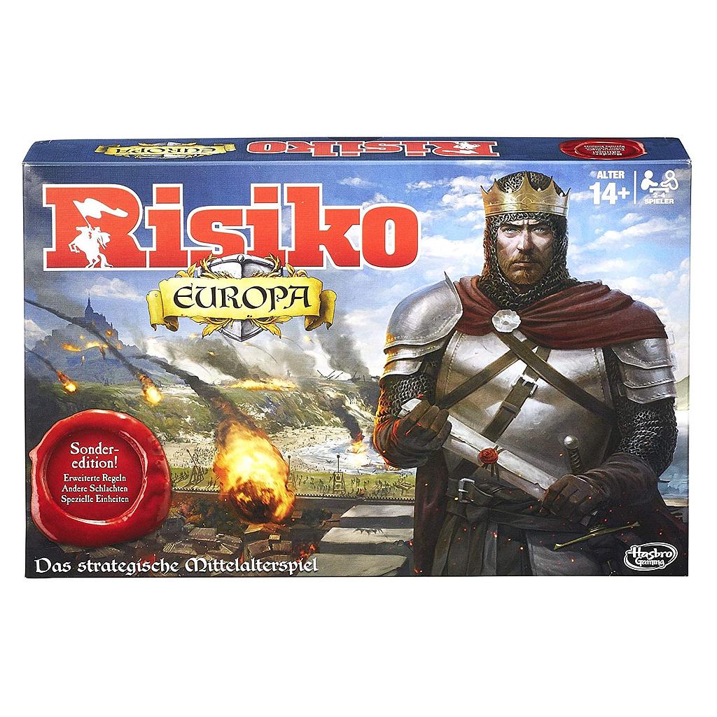 Hasbro Spiele B7409100 - Risiko Europa, Strategiespiel