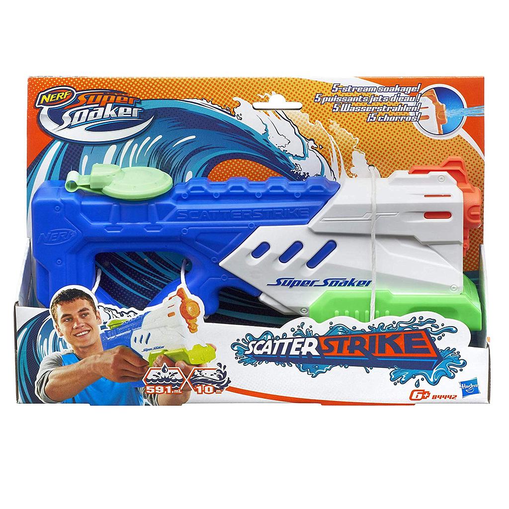 Hasbro Super Soaker B4442EU4 - Scatterstrike, Wasserpistole