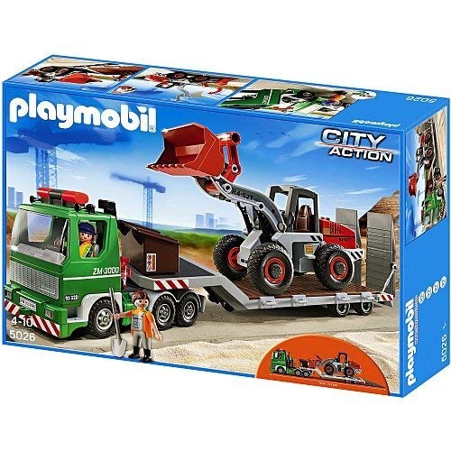 PLAYMOBIL® 5026 Tieflader mit Radlader