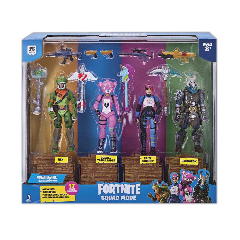 Fortnite Squad Mode 4-er Figuren-Pack