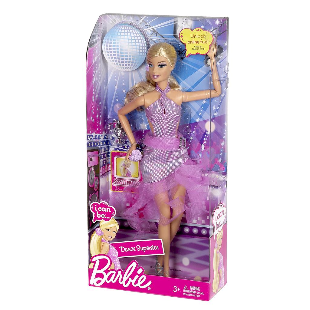 Mattel W2306 - Barbie Ich wäre gern... Tanz-Star, Puppe