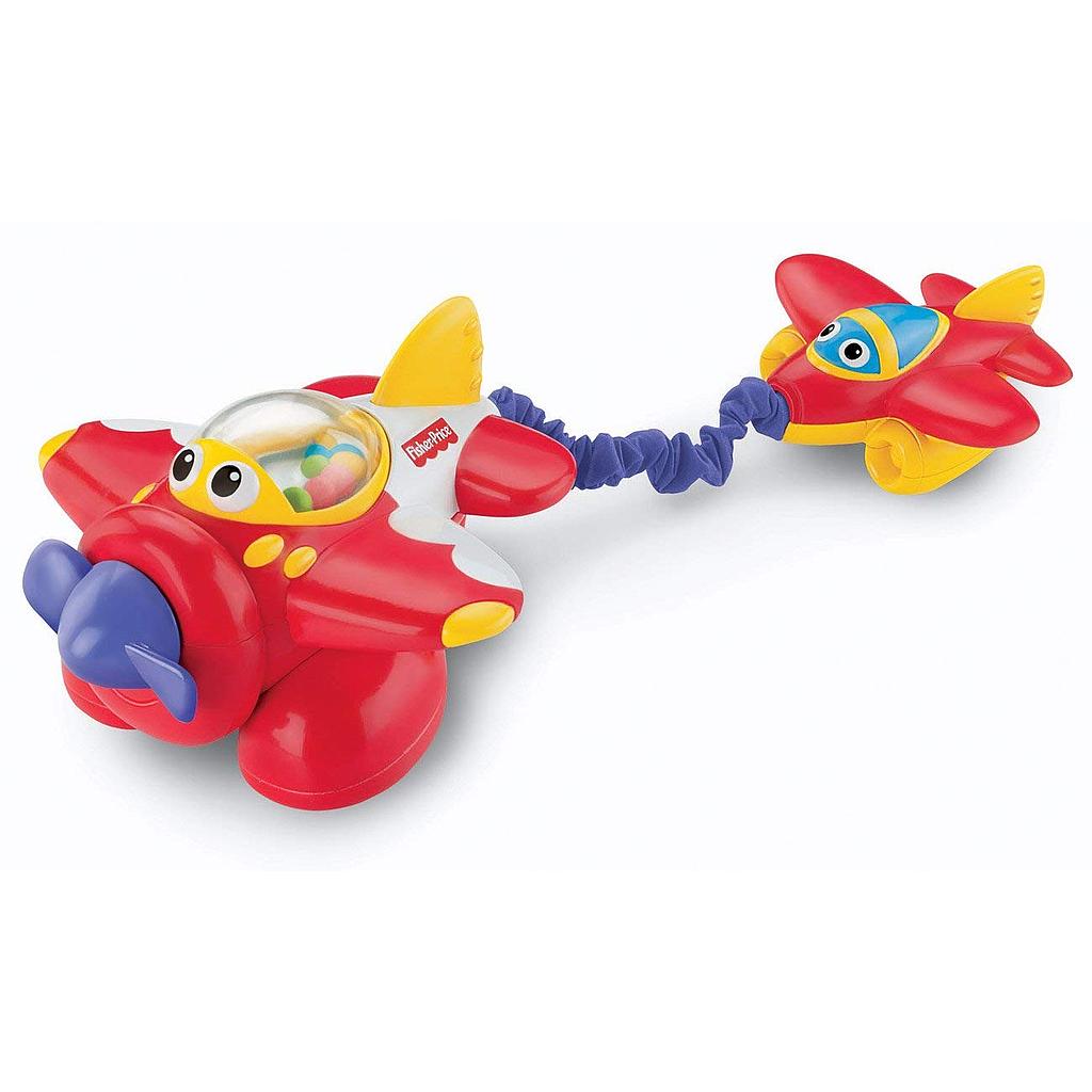 Mattel V6993 - Fisher Price Lustige Aufzieh-Flugzeug