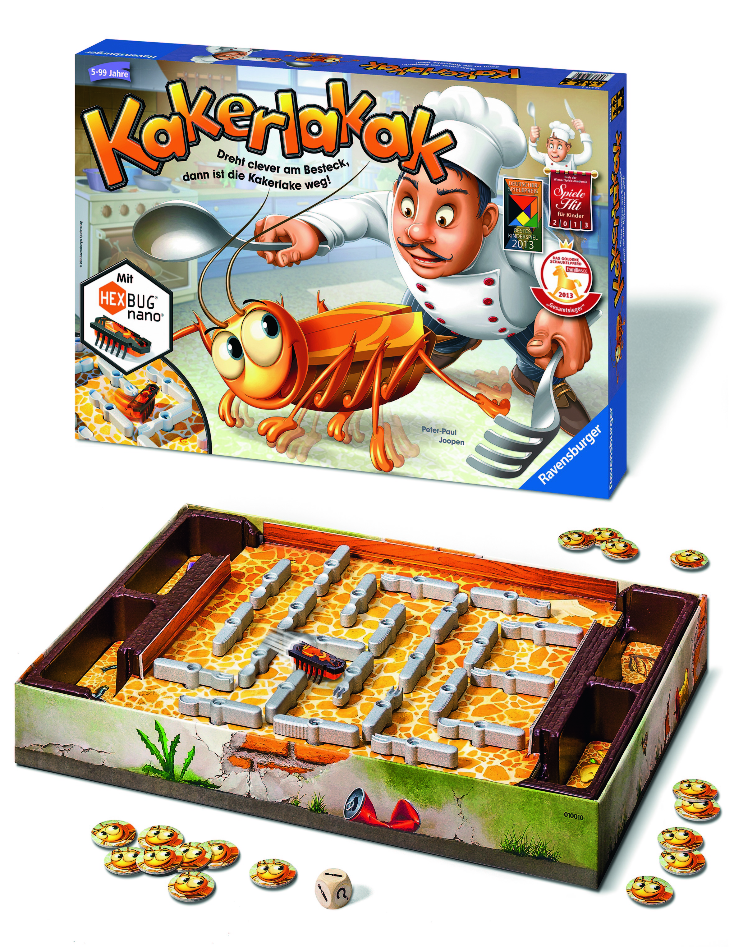 Ravensburger 22212 4 - Kakerlakak