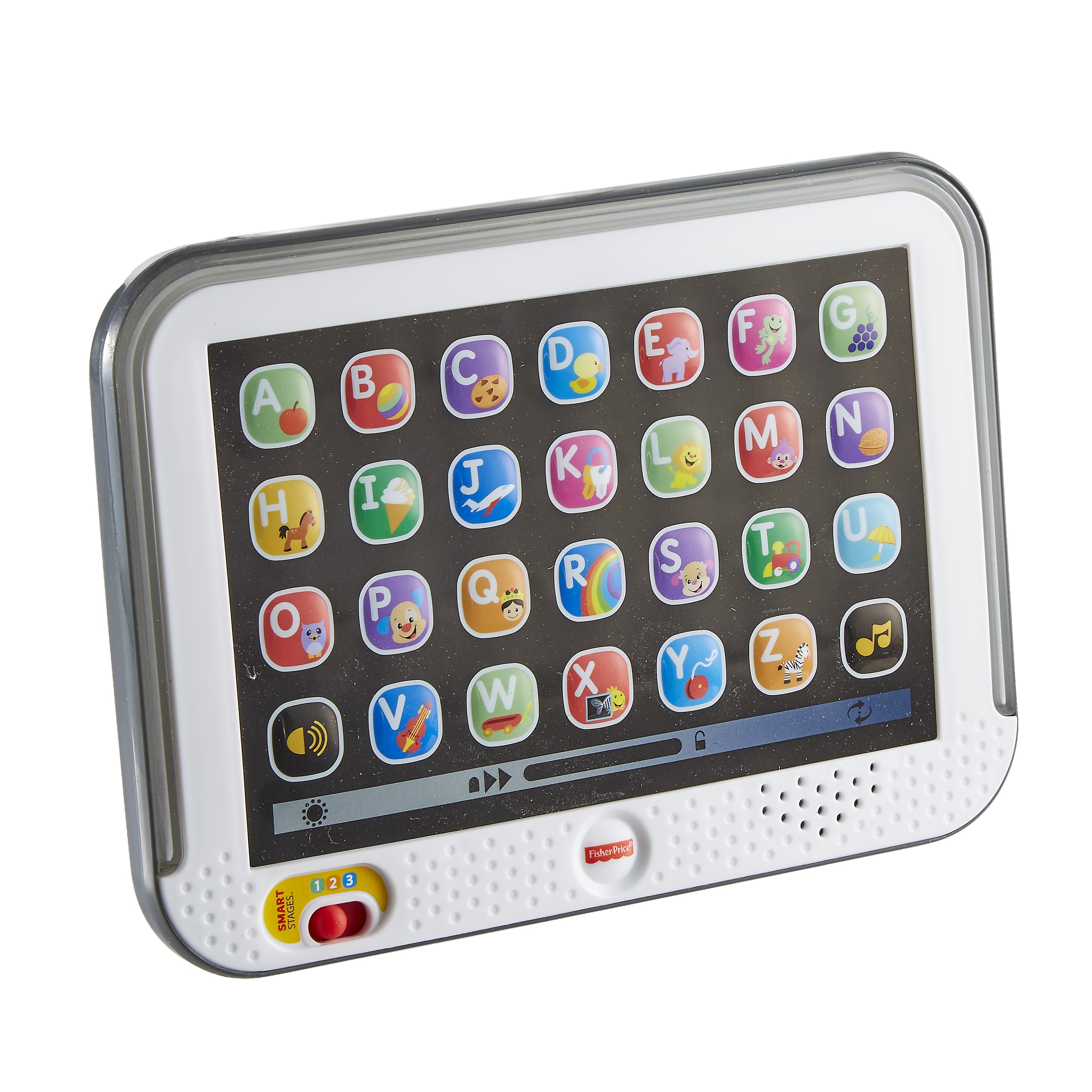 Mattel Fisher-Price CDG57 - Lernspaß Tablet, grau