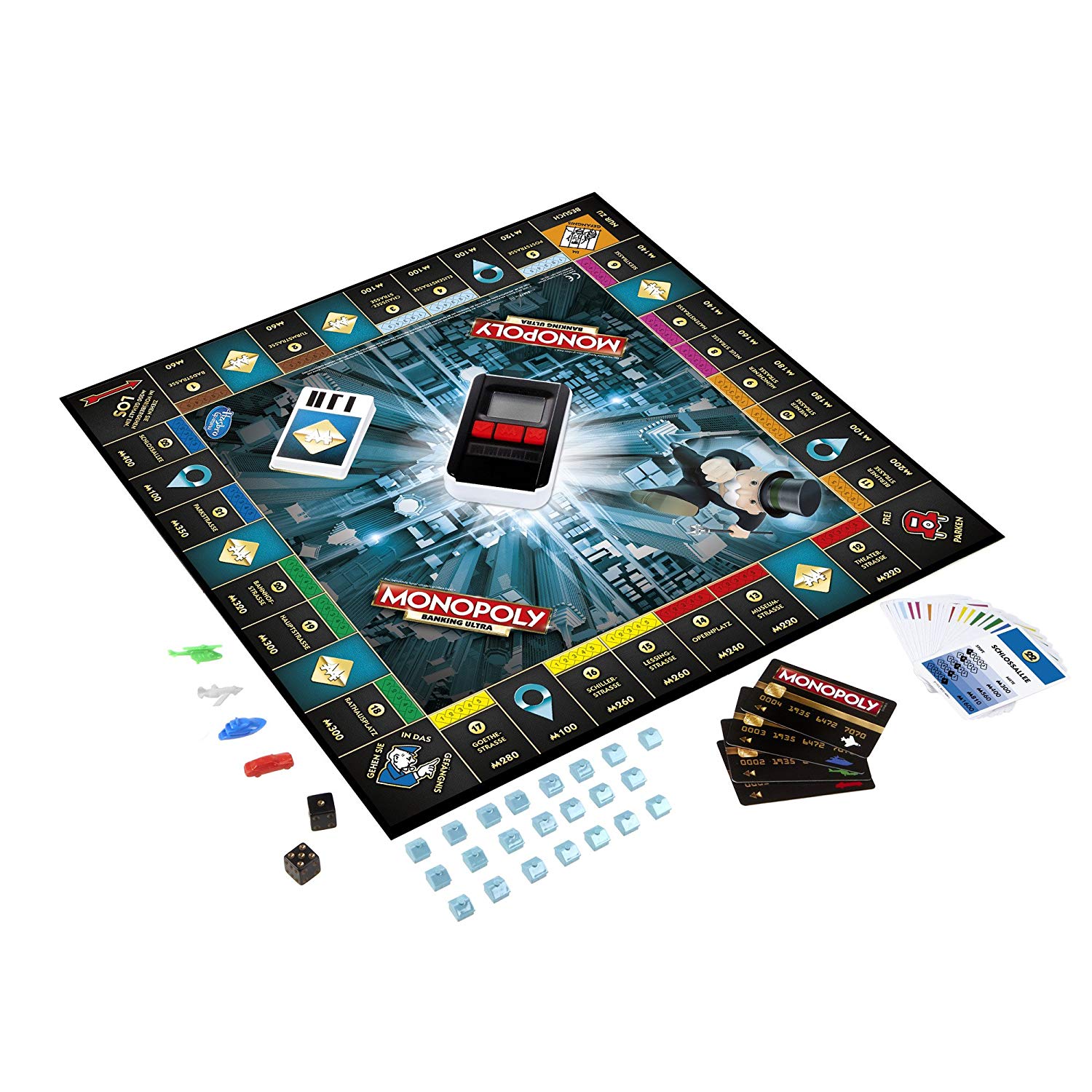 Hasbro Spiele B6677E39 - Monopoly Banking Ultra, Familienspiel