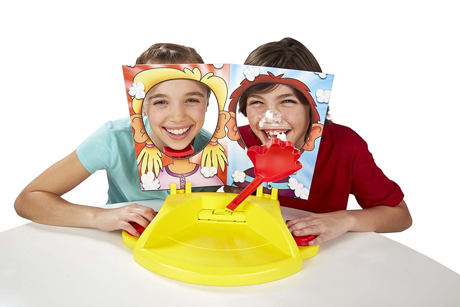 Hasbro Spiele C0193100 - Pie Face Duell Spiel, Partyspiel