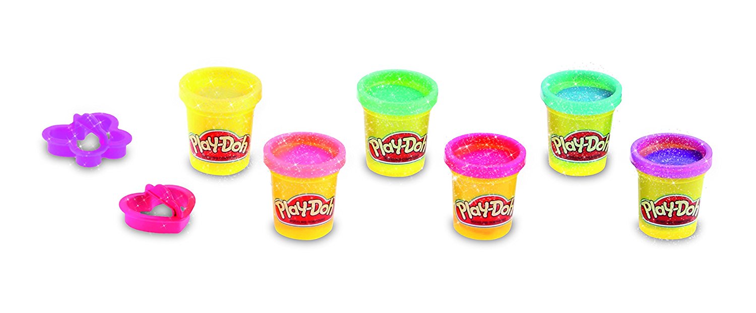 Hasbro Play-Doh A5417EU6 - Glitzerknete, Knete