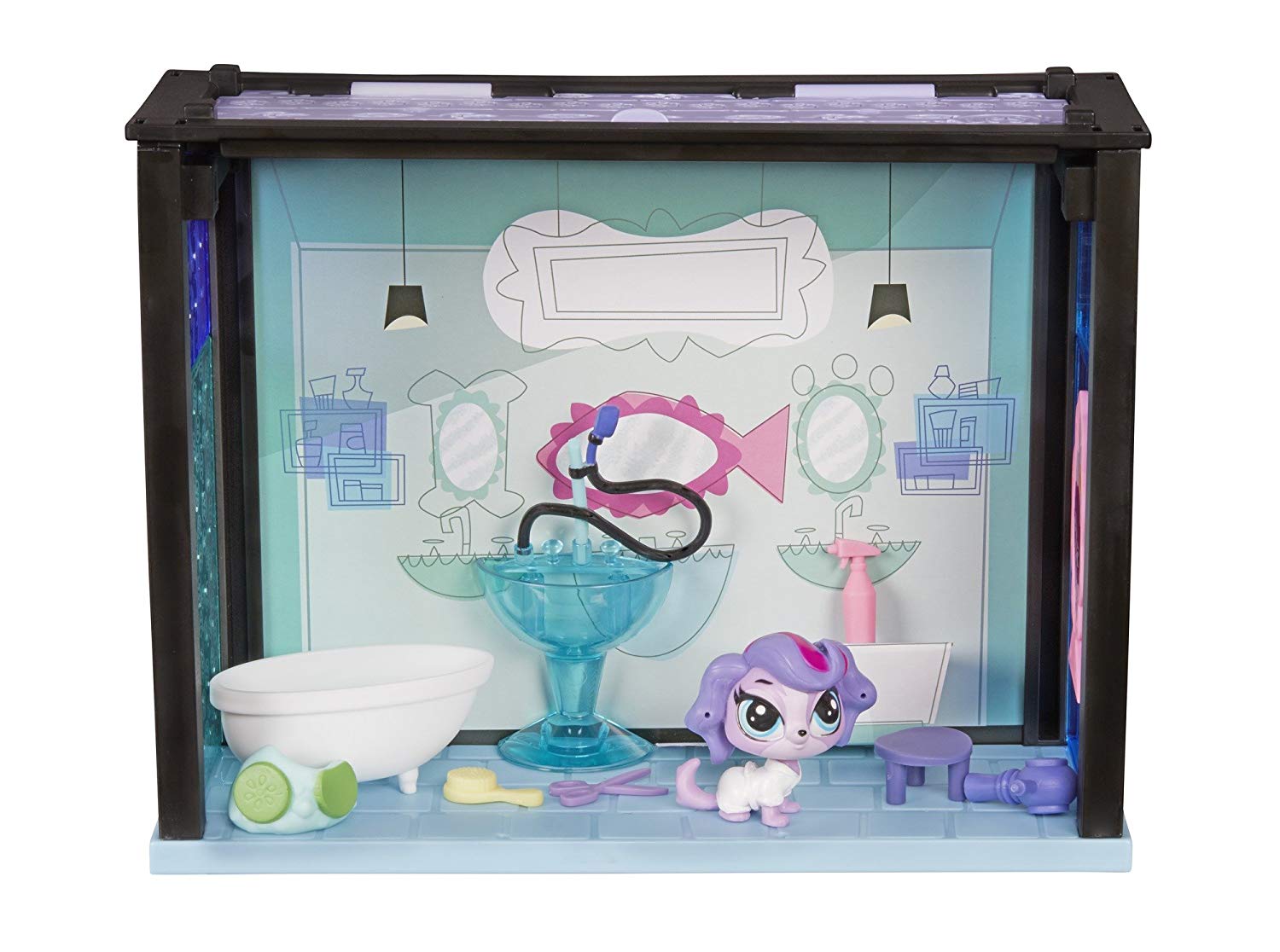 Hasbro A8542ES0 - Littlest Pet Shop kleine Tierchenwelt Spa Style Set