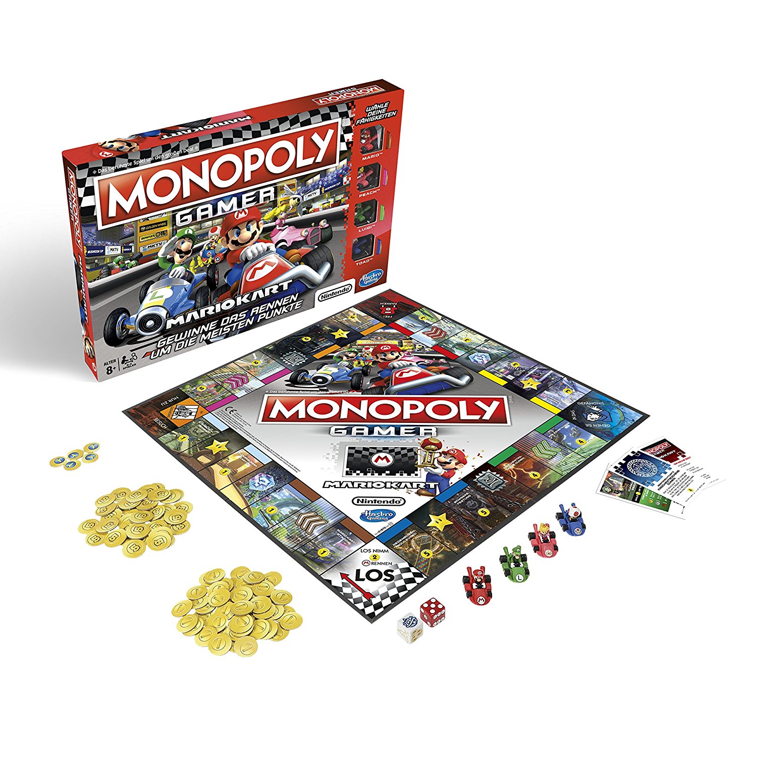 Hasbro Monopoly C1815100 - Monopoly Gamer - Mario Edition