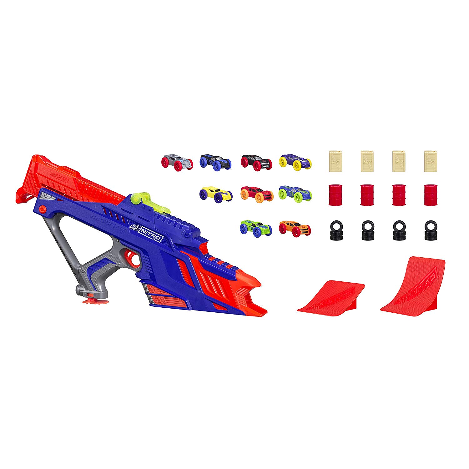 Hasbro Nerf Nitro C0787EU4 - MotoFury Rapid Rally