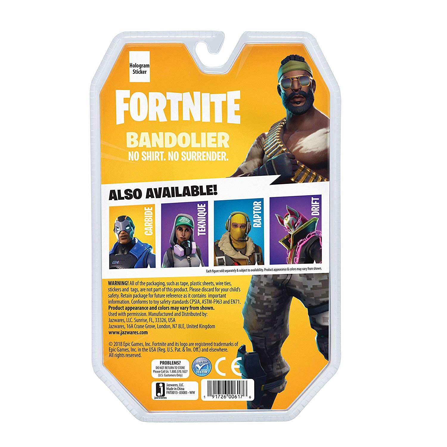 Fortnite Solo Modus Figur Bandolier