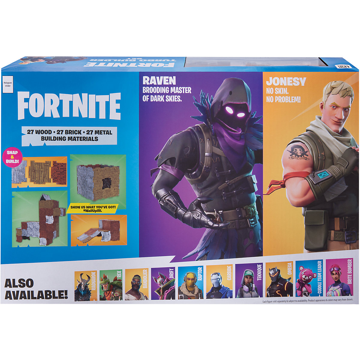 FORTNITE - Turbo Builder Set mit Spielfiguren Jonesy und Raven