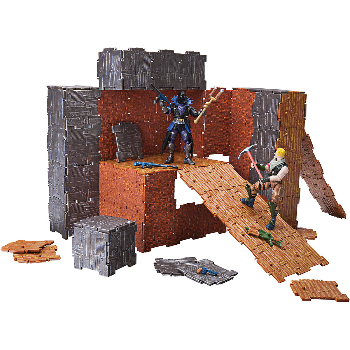 FORTNITE - Turbo Builder Set mit Spielfiguren Jonesy und Raven